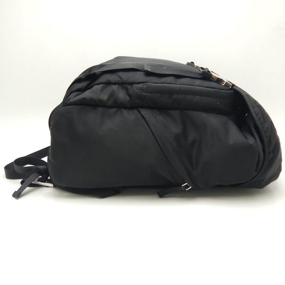 Prada Rucksack Backpack Tesuto Nylon Nero - Picture 4 of 8